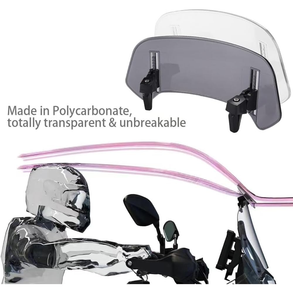 für Honda Transalp 750 XL 750 2023-2025 Windschild Verlängerung Motorrad