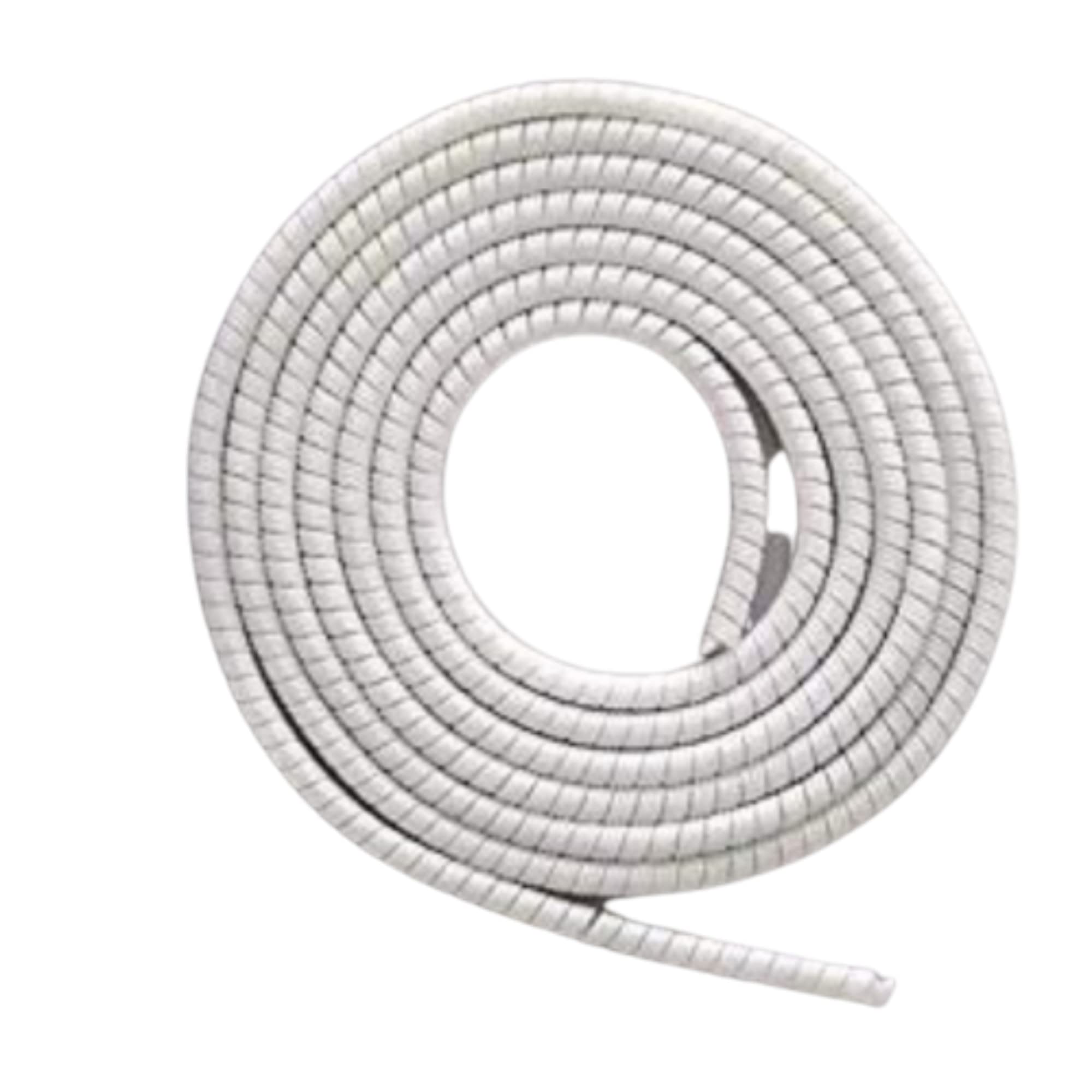 SKYCELL Cable Cord Charger Protector Saver Winder for iPhone & Android Charging Cables Spiral Triple Color (2 Pcs) 1.4 Meters Each-Full Size (White) (NOT for Earphones) (B0C55LDX8Y) Amazon Price History, Amazon Price Tracker