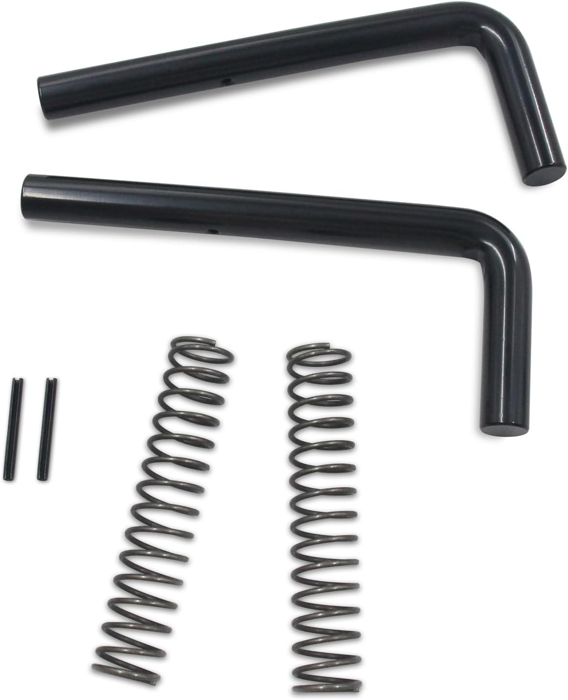 Heavy Black Duty Steel Trailer Gate Spring Latch Repair Kit 819T 2 Sets for Carry-On Utility Trailers