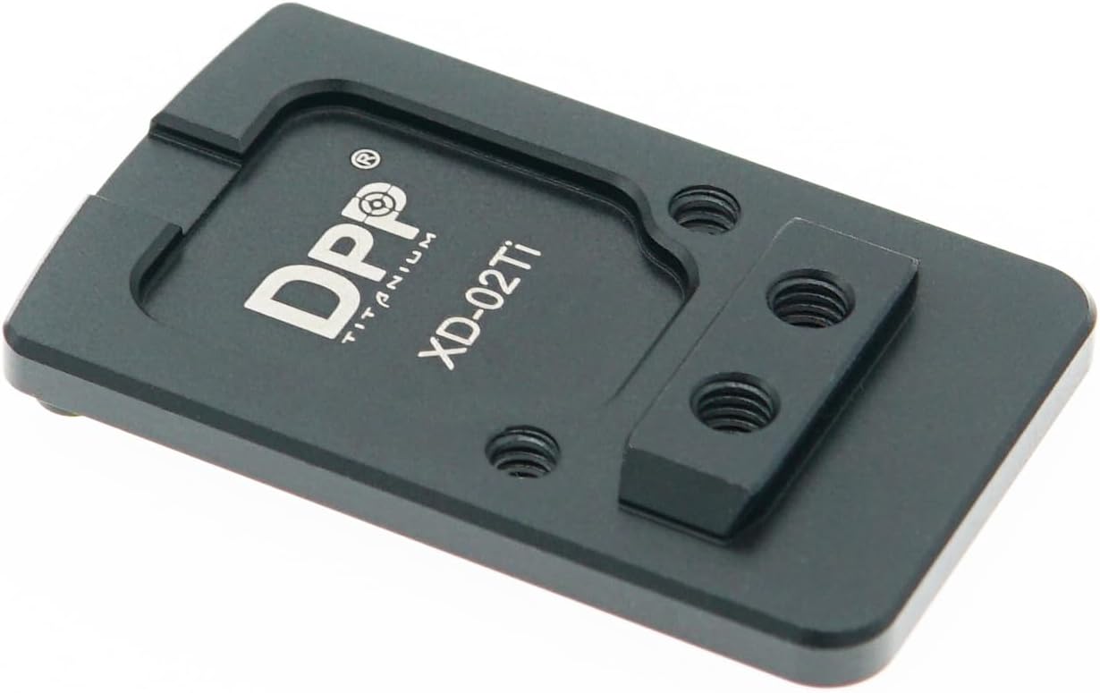 Rear Sight Dovetail Mount Compatible with Springfield XD Holosun 407A/C 507C/508T,Osight C/XR and Trijicon RMR/SRO