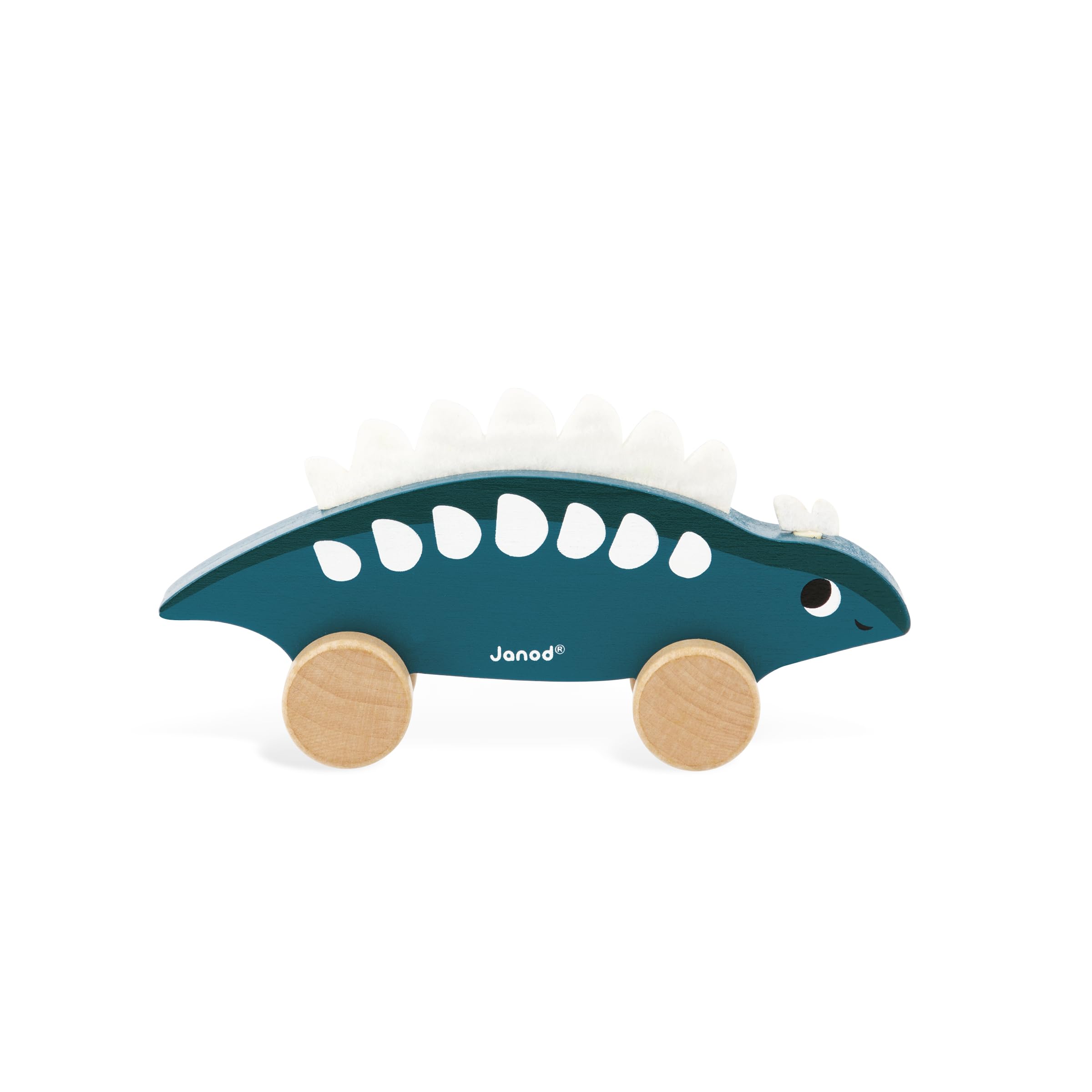 Jouet à pousser en bois Dino Janod, J05829