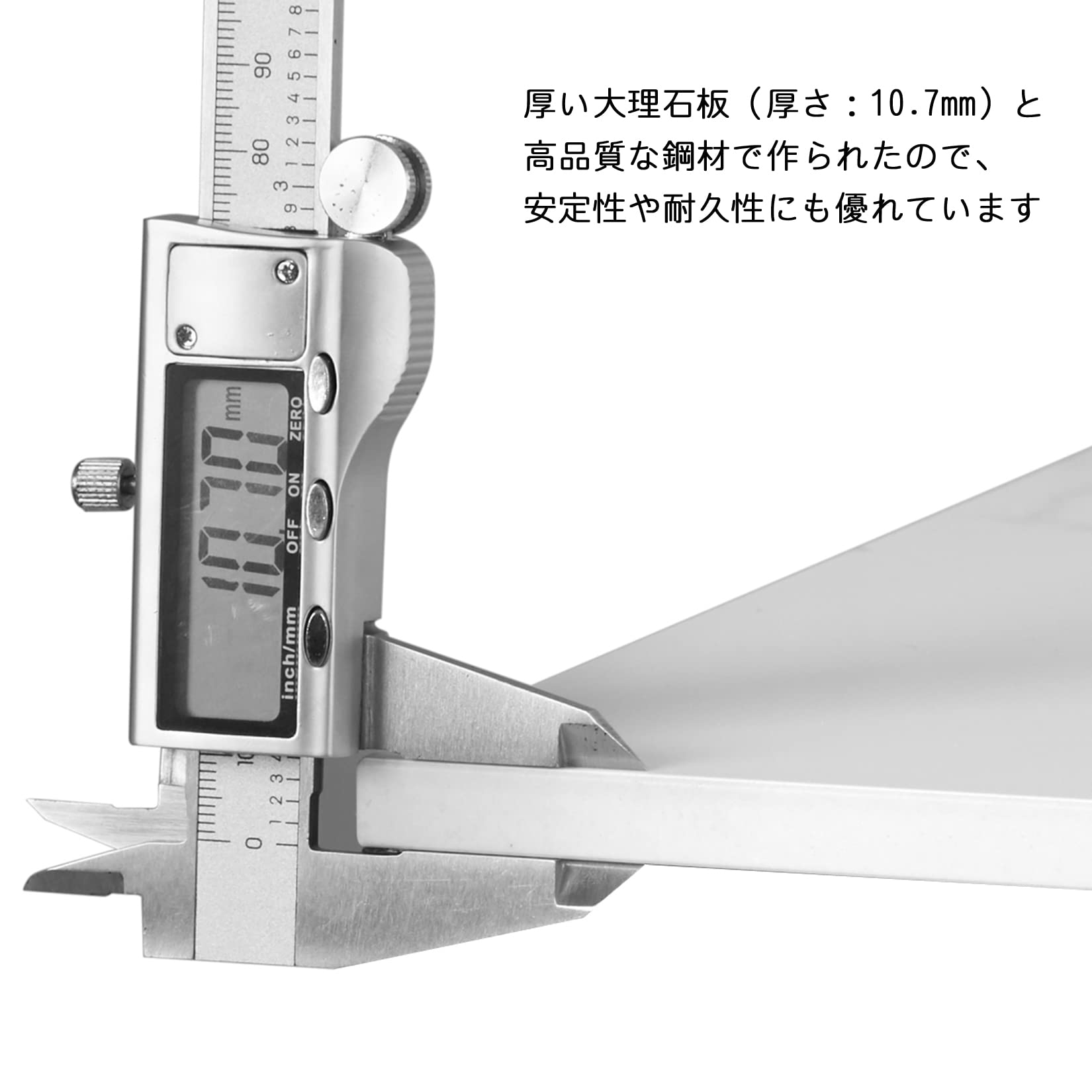 Wisfor コンソールテーブル スリム 半円テーブル 大理石 飾り棚 玄関 Amazon｜Wisfor コンソールテーブル スリム 半円テーブル 大理石