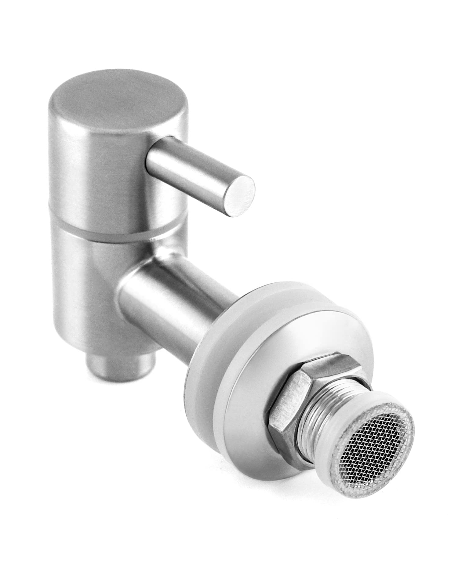 Omoojee Spigot in acciaio inossidabile per distributore di bevande, 2 set di ricambio per erogatore di acqua, rubinetto dell'acqua esterna per barattolo di tè solare, festa, campeggio
