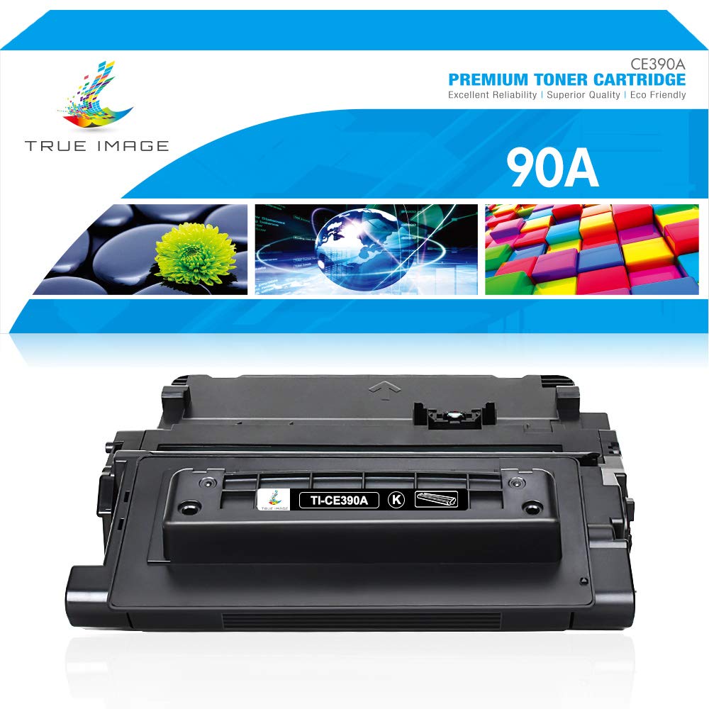 TRUE IMAGE Compatible Toner Cartridge Replacement for HP 90A CE390A 90X CE390X Enterprise 600 M602 M