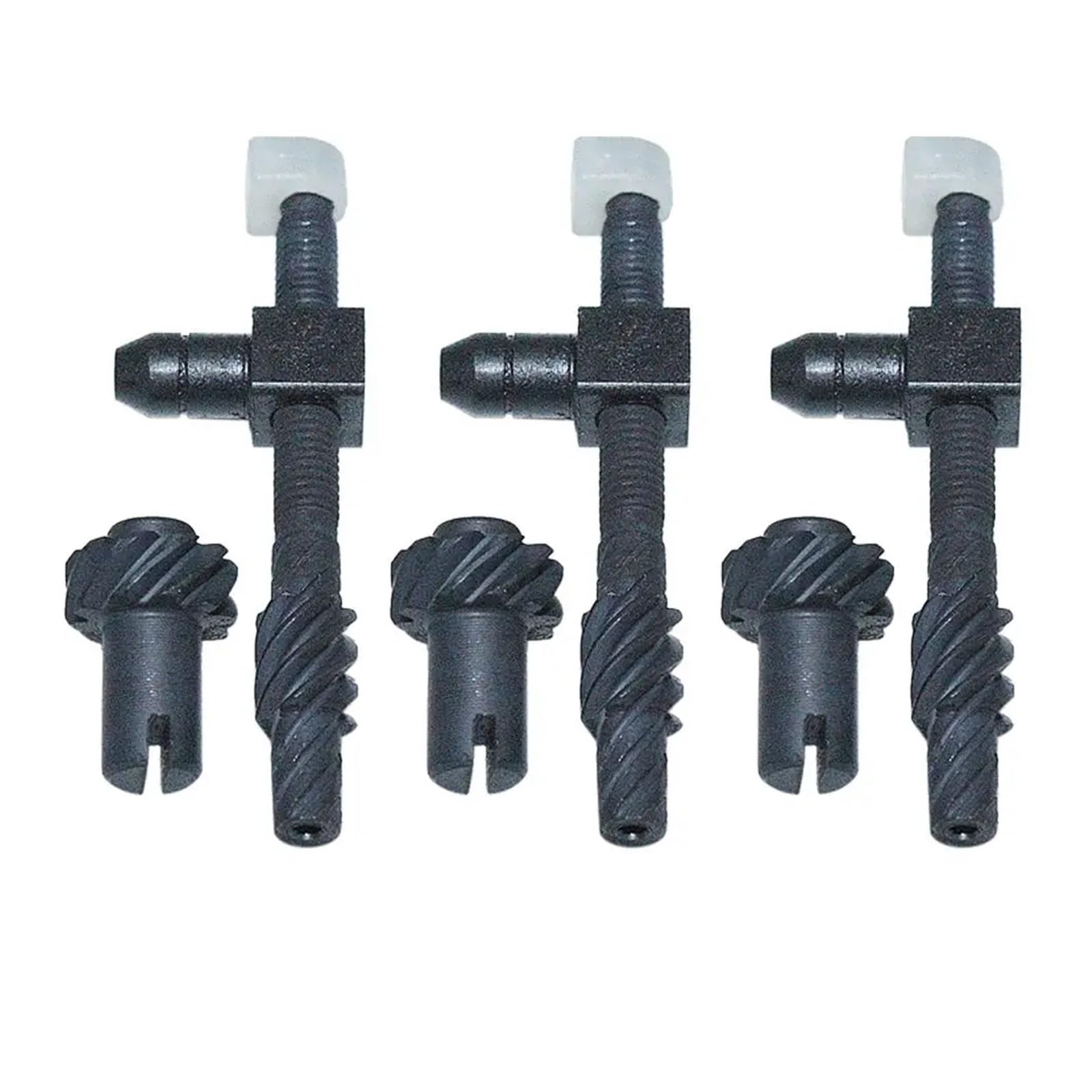 Juego de 3 Tornillos tensores de Ajuste de Cadena for Motosierra Rancher 455 460, Pieza de Repuesto 575260403.