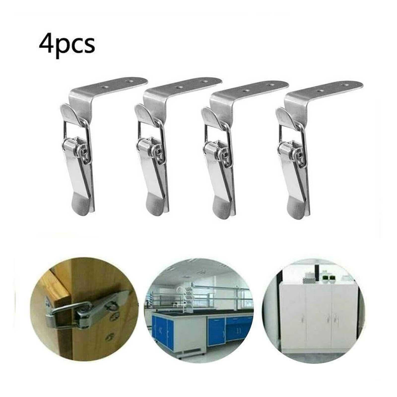 Magnetic Latch 2PCS Stainless Steel Toggle Latch, Heavy Duty Locking ...