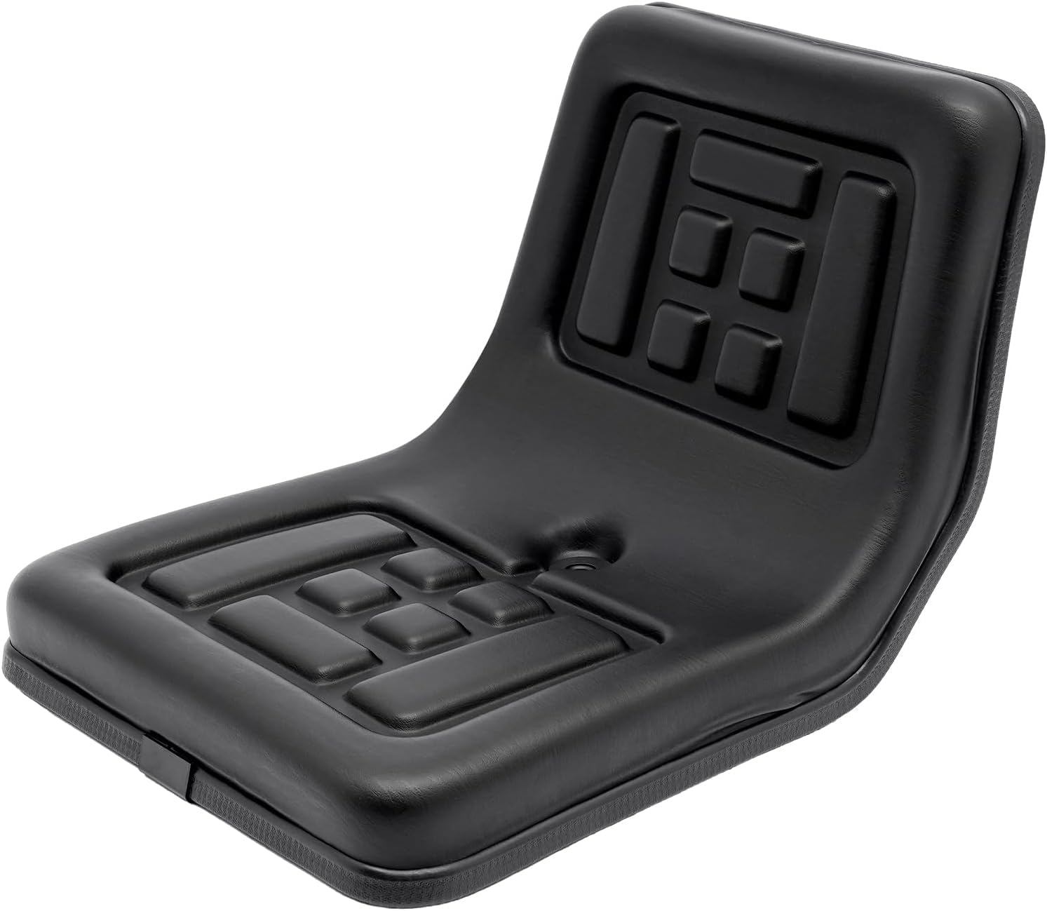 Seggiolino per trattore e carrello elevatore universale con binari scorrevoli | Sedile in un pezzo impermeabile | Compatibile con tosaerba, tosaerba, carrello da golf e macchine agricole