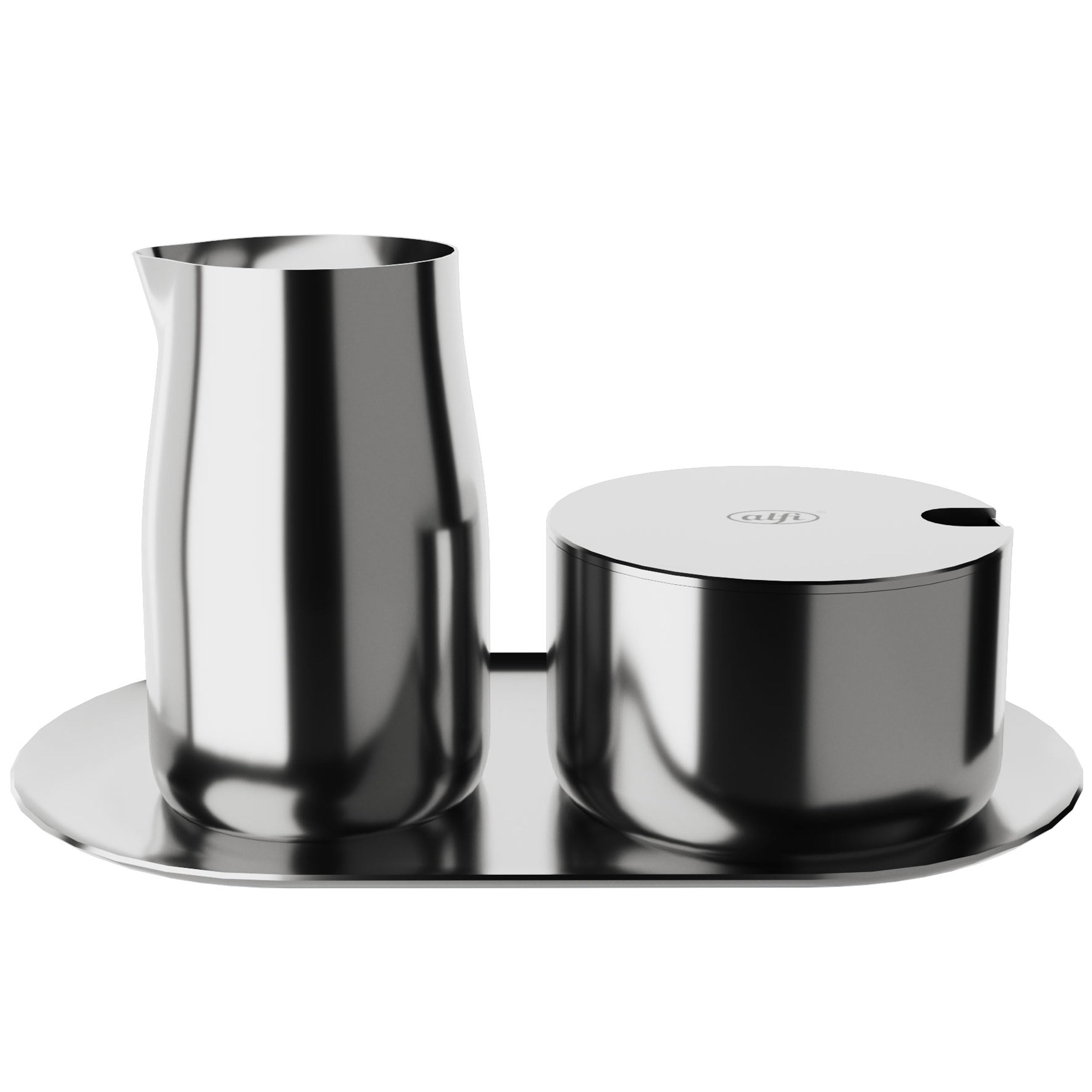 Alfi Milk and Sugar Set Stainless Steel Polished One Size