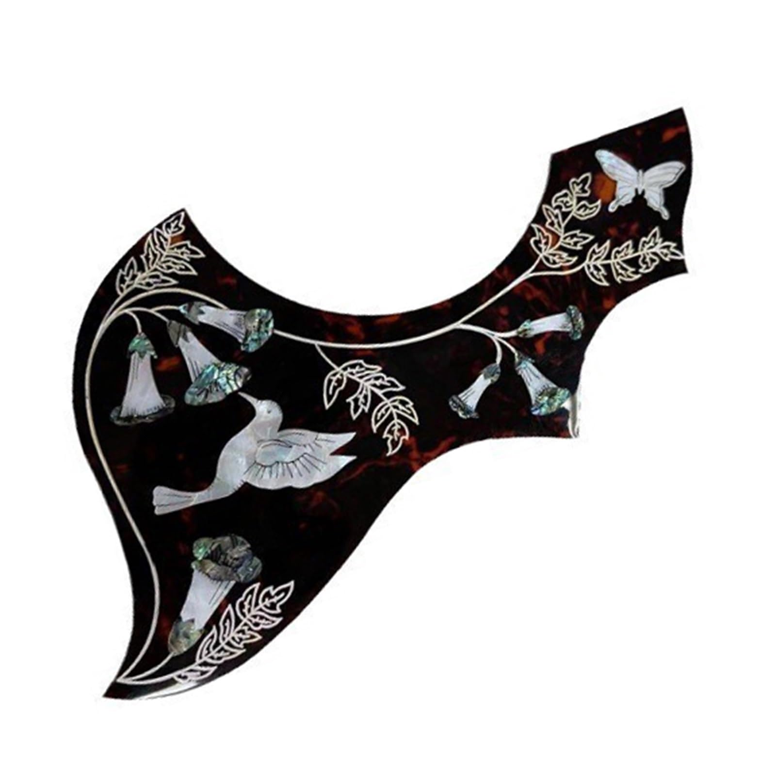 Pickguard do gitary akustycznej dla początkujących Pickguard do gitary akustycznej wykonany z celuloidu trwały i odporny na odkształcenia część zamienna do instrumentu