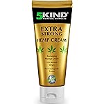 5kind Extra Strong Hemp Cream 3.4 fl oz - Maximum Strength - Natural Soothing Topical Cream - Muscle Rub for Lower Back, Joints, Neck, Knees, Shoulders