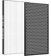 Yosper シャープ空気清浄機交換用フィルター 集じんフィルターFZ-D50HF 脱臭フィルターFZ-D50DF 集塵フィルター HEPA 互換品 活性炭 花粉 ホコリ シャープと取付互換性の...