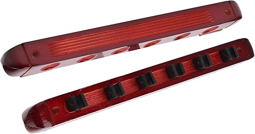 Miniatura 9 de Oden - Soporte para palos de piscina, montaje en pared, función de protección para barras de piscina para sala de juegos