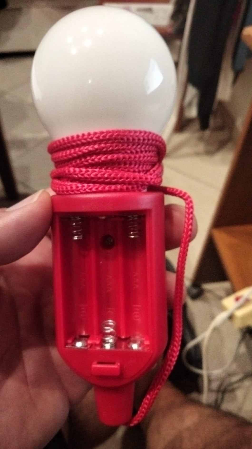 4pz Lampadina LED Portatile Colorata 260065 Batteria Per Casa Campeggio Giardino 8435524595640 - Foto 14