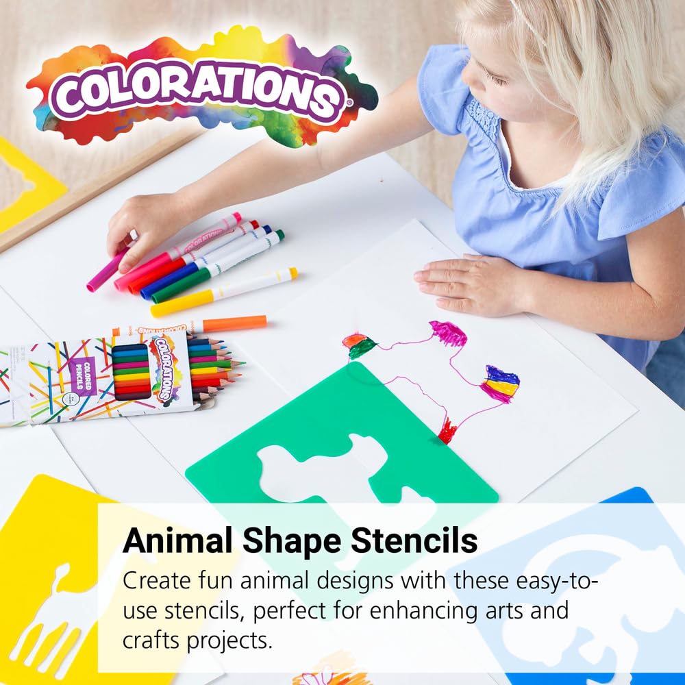 Animal Stencils for Kids - 12 Shapes FREE SHIPPING -2 Animal Stencils for Kids - 12 Shapes FREE SHIPPING -2