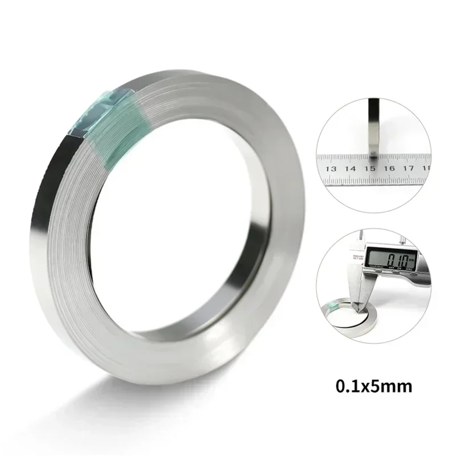 Taśma niklowa 0,1-0,2 mm x 3-10 mm x 10 m do zastosowań punktowych