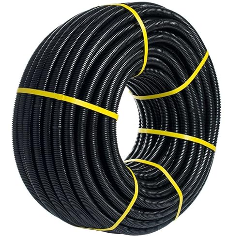 Suinga Wellrohr 20mm 100 Meter | Wellrohr mit Aenor-Zertifikat Wird für die Leitung von Elektrokabeln verwendet | Außenwellrohr 20 mm | Kabelkanal für Elektrokabel