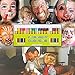 JamBer 16 Pack Face Painting Crayons Bright Colors Dress Up Safety Face Body Paint Sticks Easy on Tatoo Paint Crayons for Toddlers Kids Children,EN71 Certified and Non Toxic