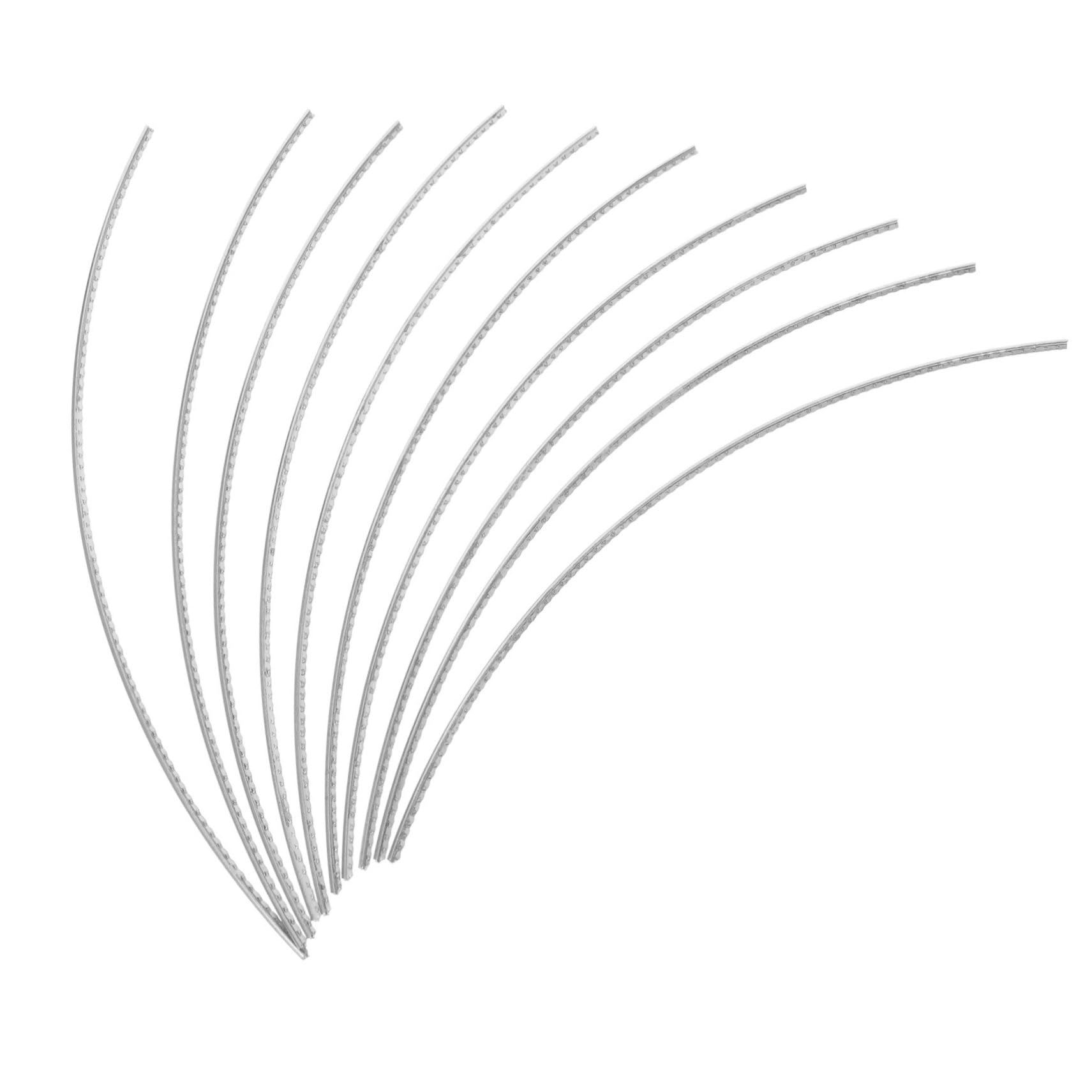 Levemolo 10pcs Guitar Frets Luthier Tools Electric Guitar Folk Guitar Fret Wire Copper Guitar Fret Wire Guitar Accessories Guitar Fret Wires Fret Wire for Guitar Supplies Cupronickel Ballad