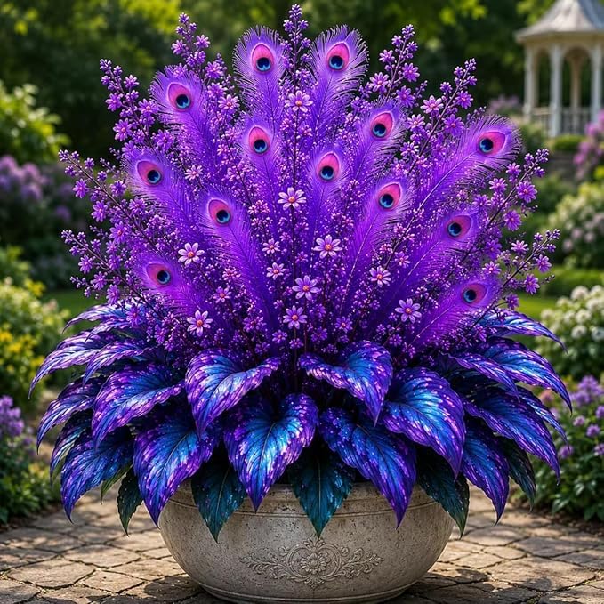 Rare Hosta Bulbs for Planting, Hardy Perennial, Excellent Display, Mix Greening Flower, Natural Organic, Wedding, Balcony Garden-8 Bulbs-D