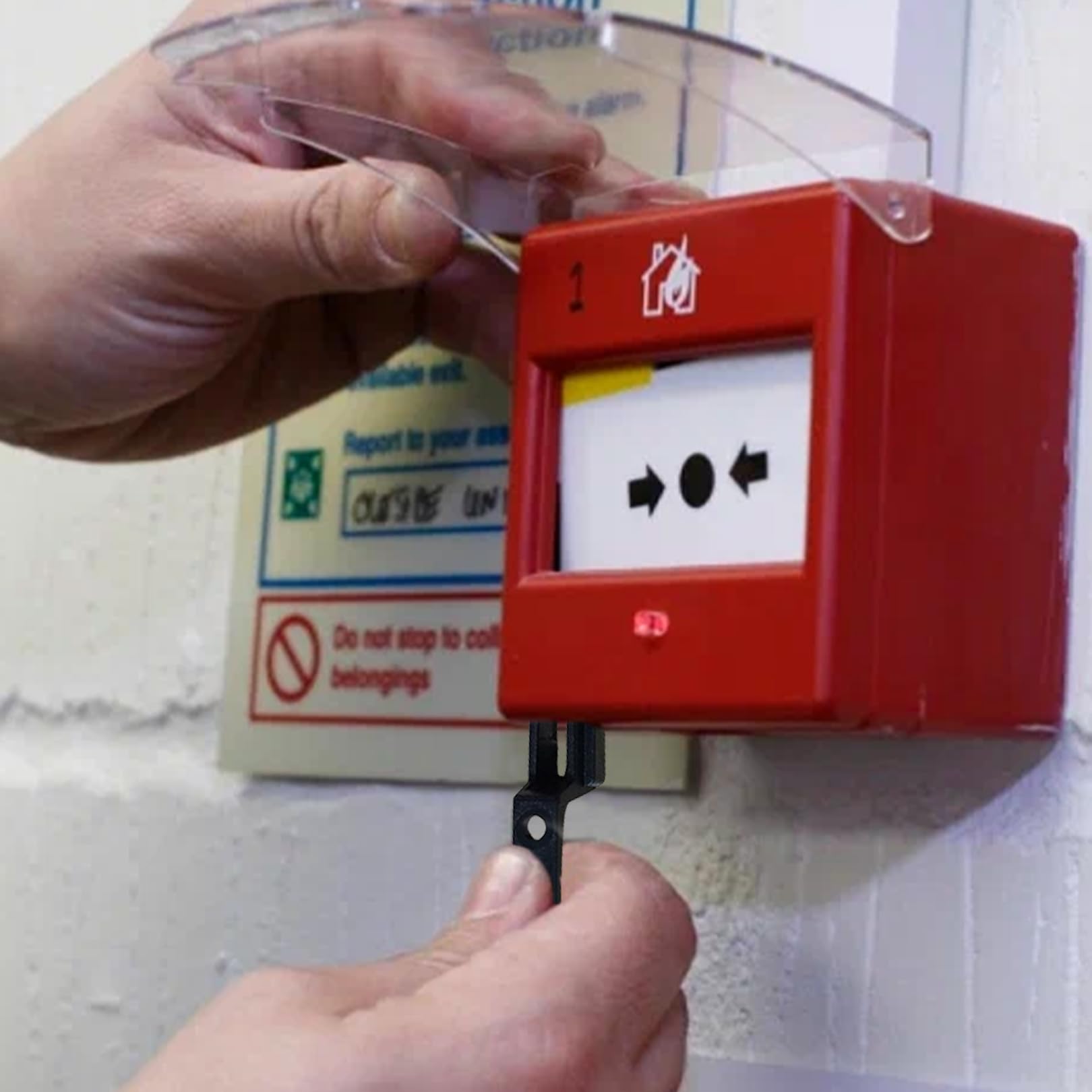 10Pcs Fire Alarm Test Key,Emergency Test Release Keys For Break Glass Switch,Universal Fire Alarm Light Test Keys,Call Point Test Key,Durable & Handy - Essential Tool for Emergency Services - Image 4