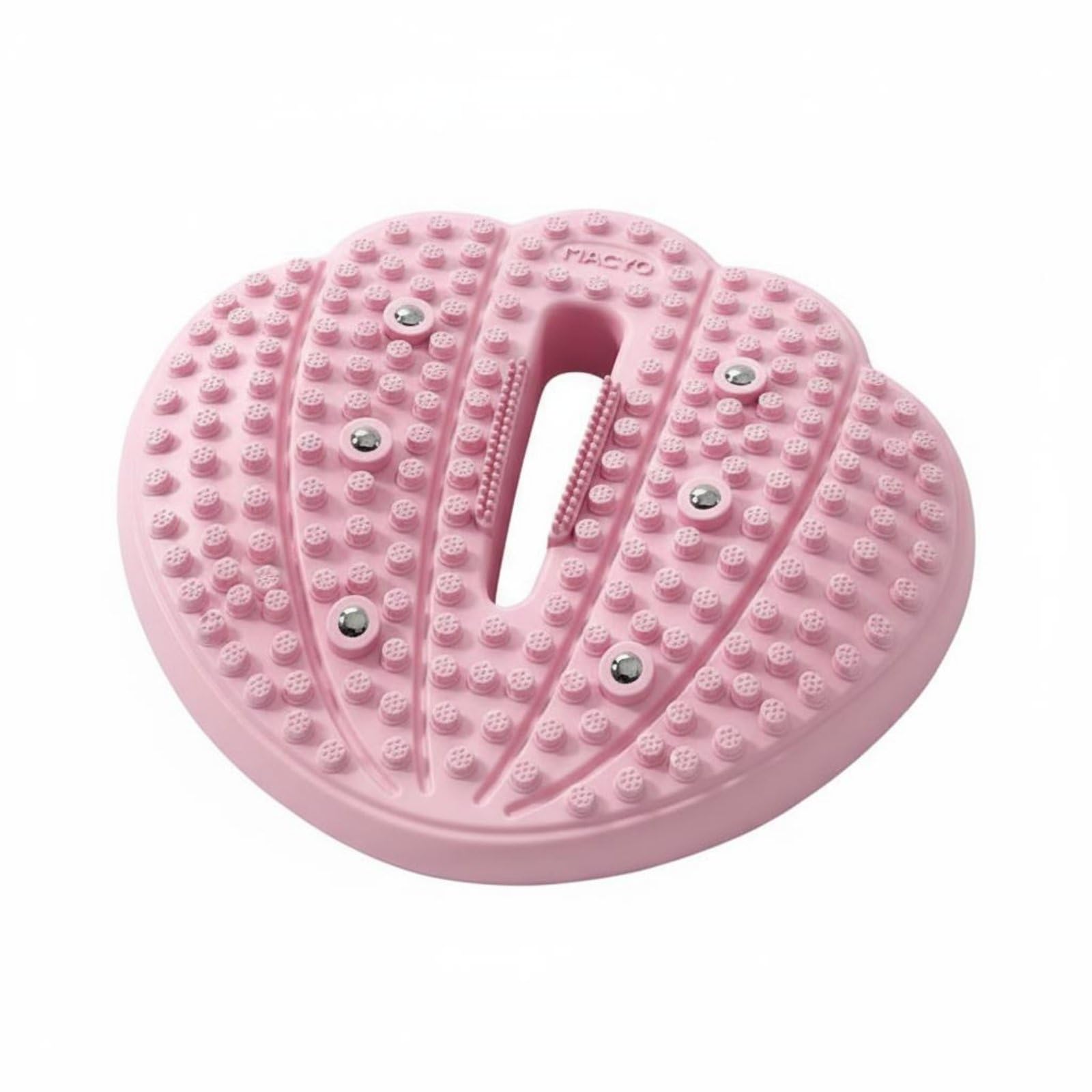 perfeclan Almohadilla de Masaje de Almohadilla Cojín Colchoneta Activa el Equilibrio y Compromete Músculos Mientras Te Mantienes de Pie O Haces Estiramientos, Rosa