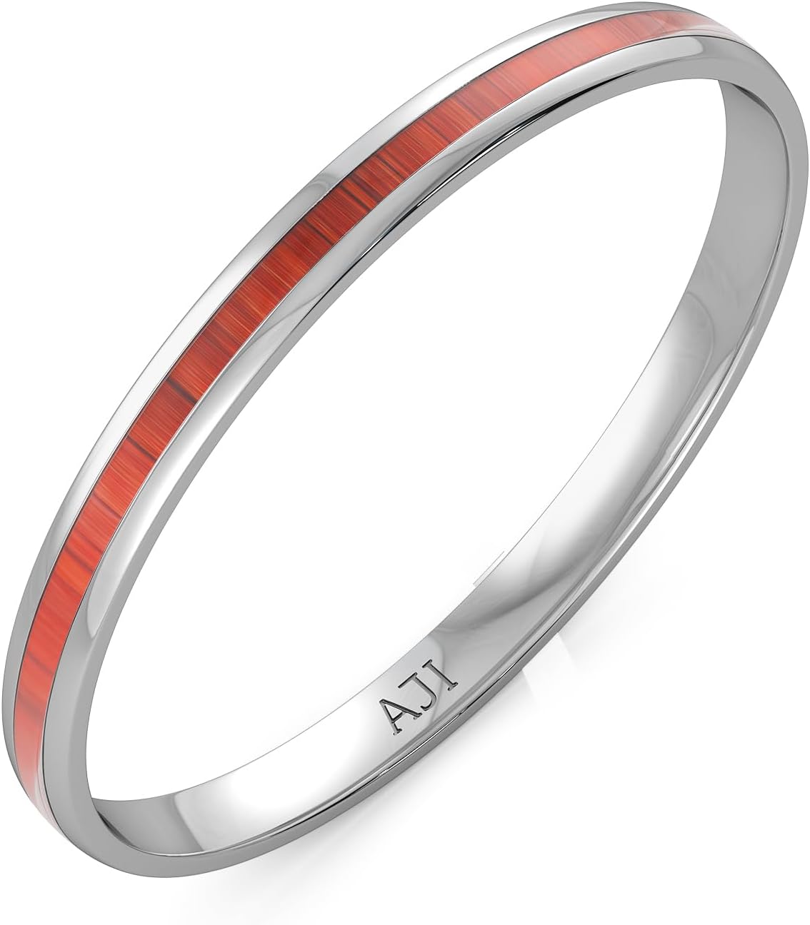 Joyalukkas 925 Purity High Polished Silver Kada/Cuff For Boy And Men