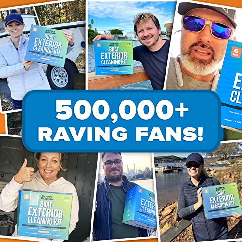 Ultimate Boat Cleaning Kit Boat Wash Soap & Foam Gun Cleaner Sponge Boat Cleaner Products & Microfiber Cloths Pontoon Boat Accessories Marine Boating Gifts For Men & Women Fishing Bass & Rv Supplies #TOP1