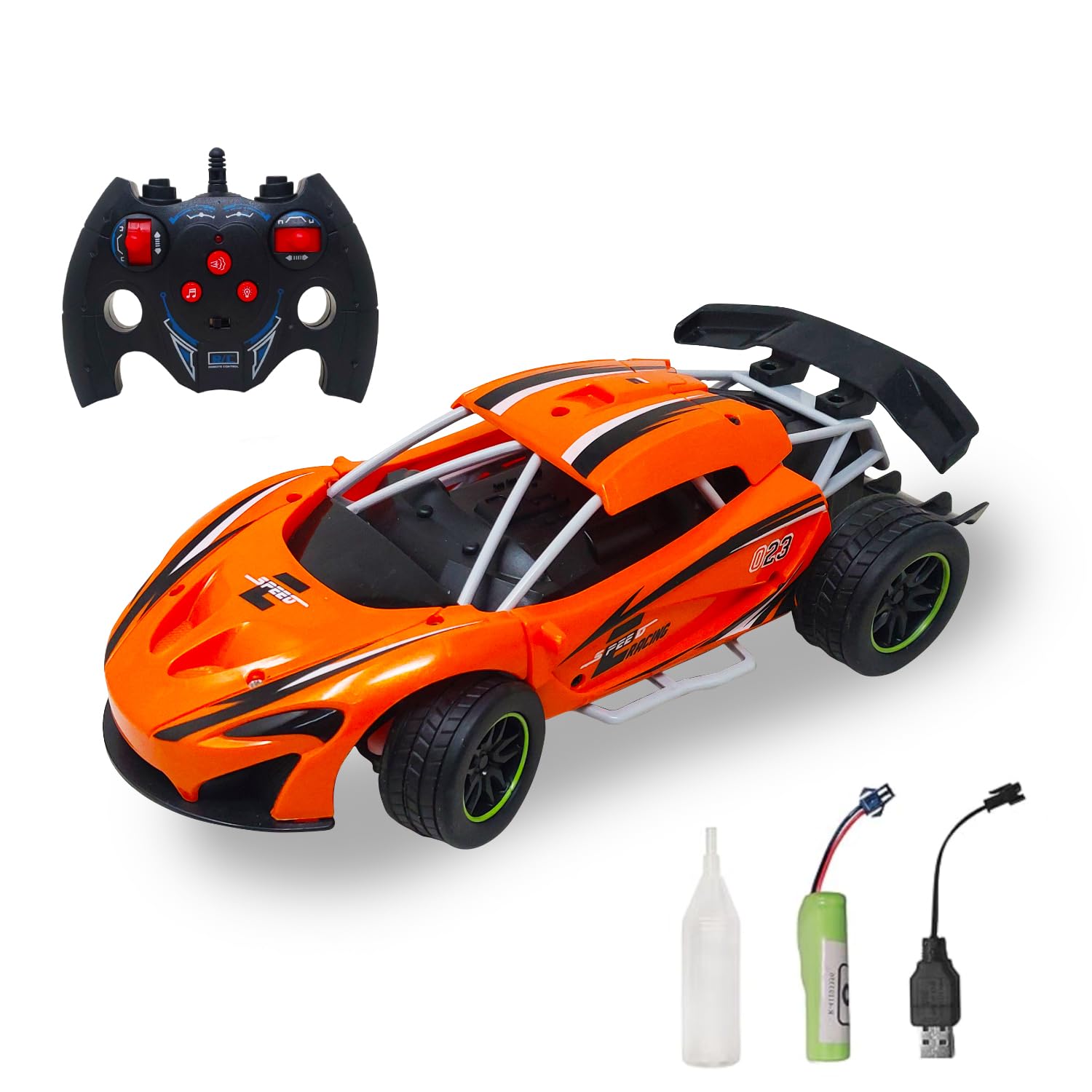 See full amazon price history chart for PARTEET Rechargeable High Speed Racing Remote Control Car with 2.4 GHZ, 1:16 Scale, Mist Spray, LED Light and Sound for Kids PARTEET Rechargeable High Speed Racing Remote Control Car with 2.4 GHZ, 1:16 Scale, Mist Spray, LED Light and Sound for Kids (B0D29FQGVW) Amazon Price History, Amazon Price Tracker