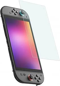 Belkin TemperedGlass Screen Protector for Nintendo Switch 2 w/Blue Light Filter - 9H Hardness, Slim, Scratch-Resistant - Includes Easy Align Frame for Bubble Free Application - Gaming Essentials