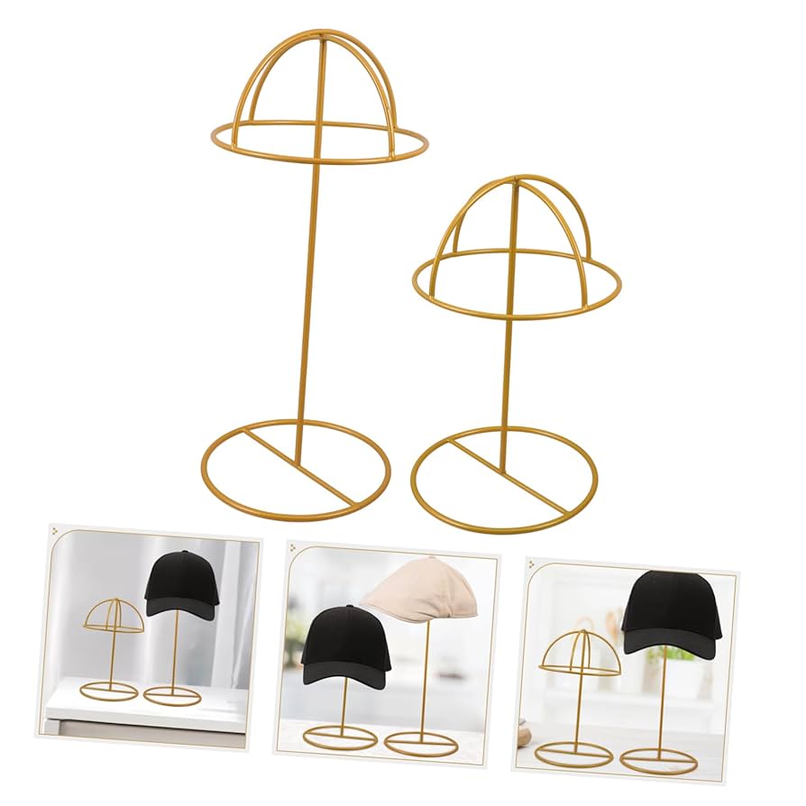 Amazon.co.jp: WRITWAA 帽子スタンド ディスプレイ用金属製帽子