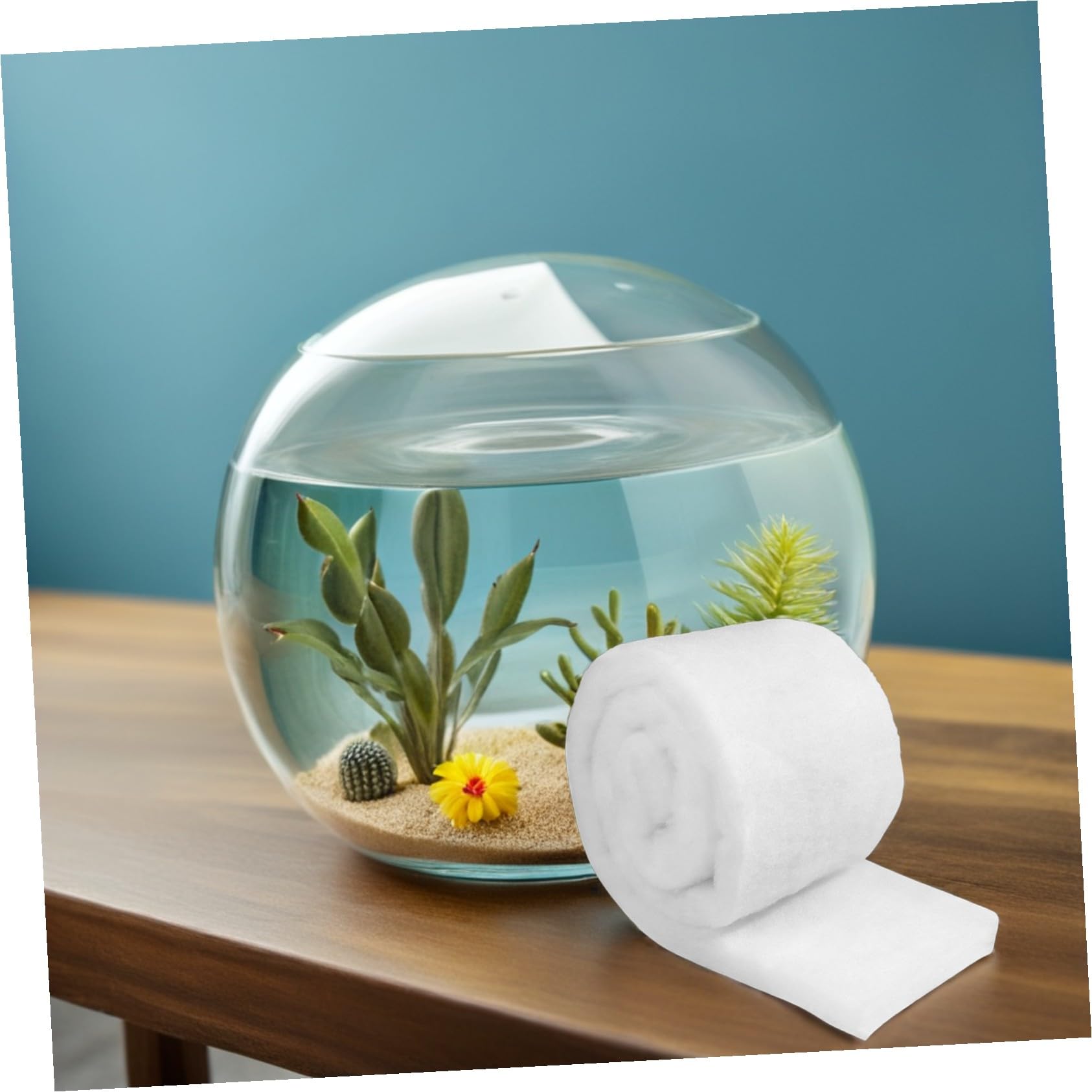 iplusmile 10 Piezas Esponjas Filtro Acuario Alta Densidad Reutilizable para Peceras y Estanques Material Filtrante Biológico Compatible Tipos de Acuarios