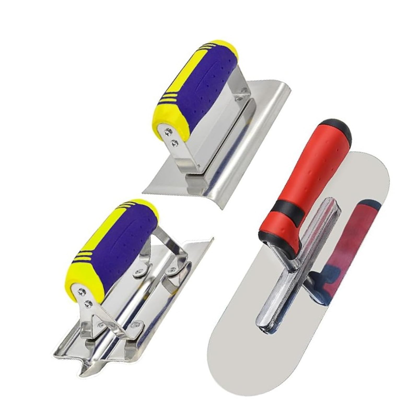 Buxuaaaa Strong Pool Spatula Highlighting Smooth Border Completing Ease Handle For Construction Specialists Rustless Pool Spatula