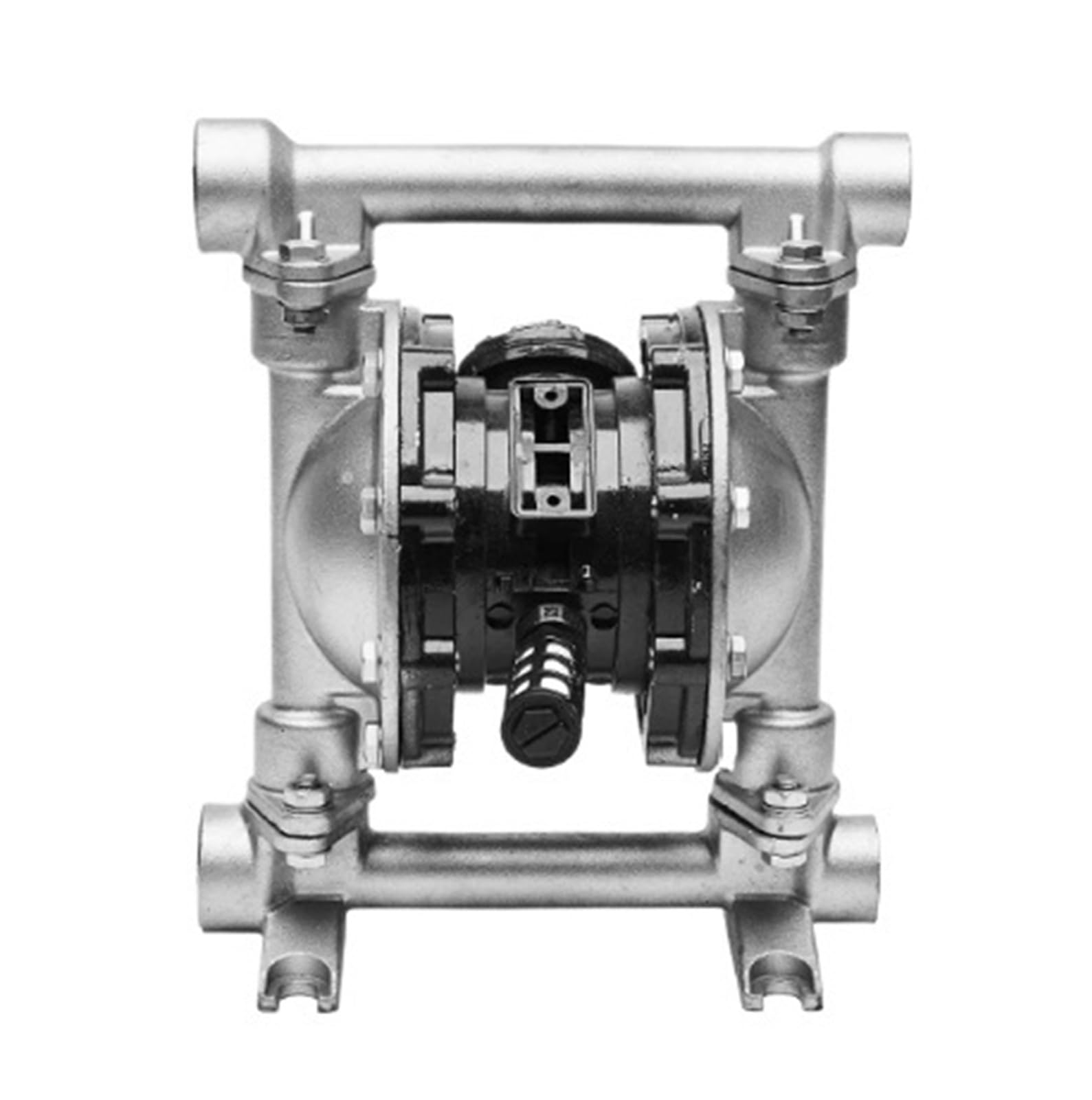 Pneumatic Diaphragm Pump QBY25 Stainless Steel 316L+F46 0–3m³/h DN25 Internal Thread