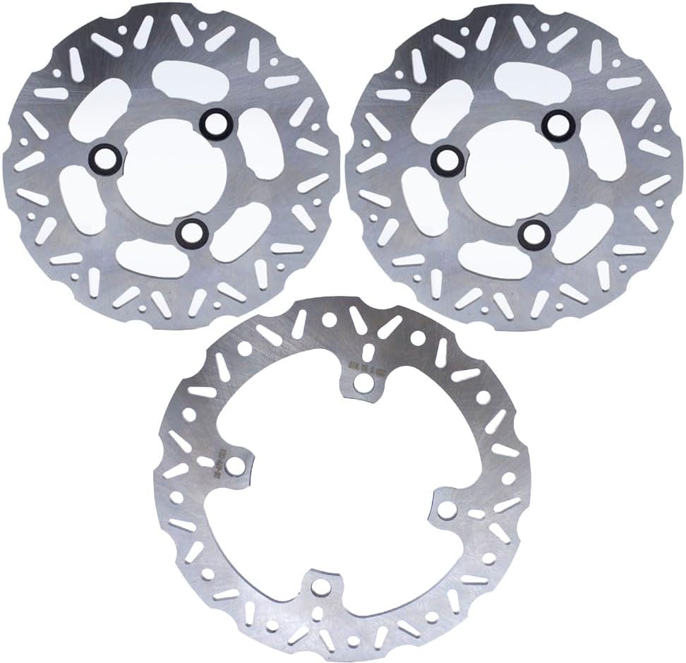 Front Rear Set Brake Discs Rotors for Suzuki Quadsport Z400 LTZ400 400 LTZ 400 03-15