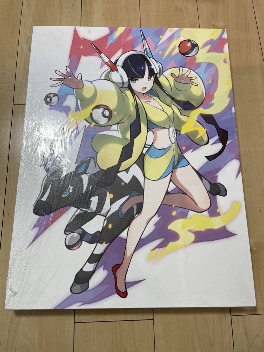 海外ポケモンセンター限定☆キャンバスウォールアート2枚セット☆カミツレ☆お姉さん Amazon.co.jp: ○海外ポケモンセンター限定○キャンバス○ウォール