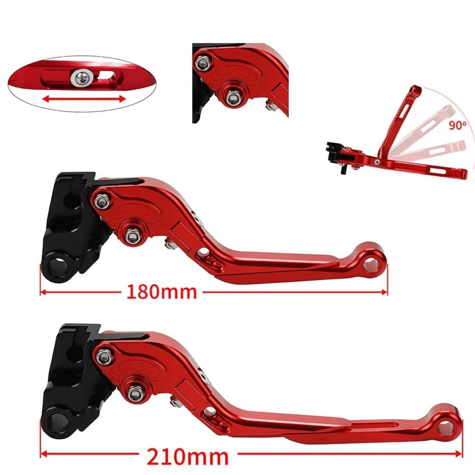 Manetas De Freno Y Embrague Con Puños Manillar Para SUZUKI GS500F GS 500F 500 F 2004-2009 Ajustables Contrapesos Manetas Freno Embrague Para Motocicleta Manillar