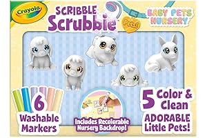 Crayola Scribble Scrubbie Pets Nursery