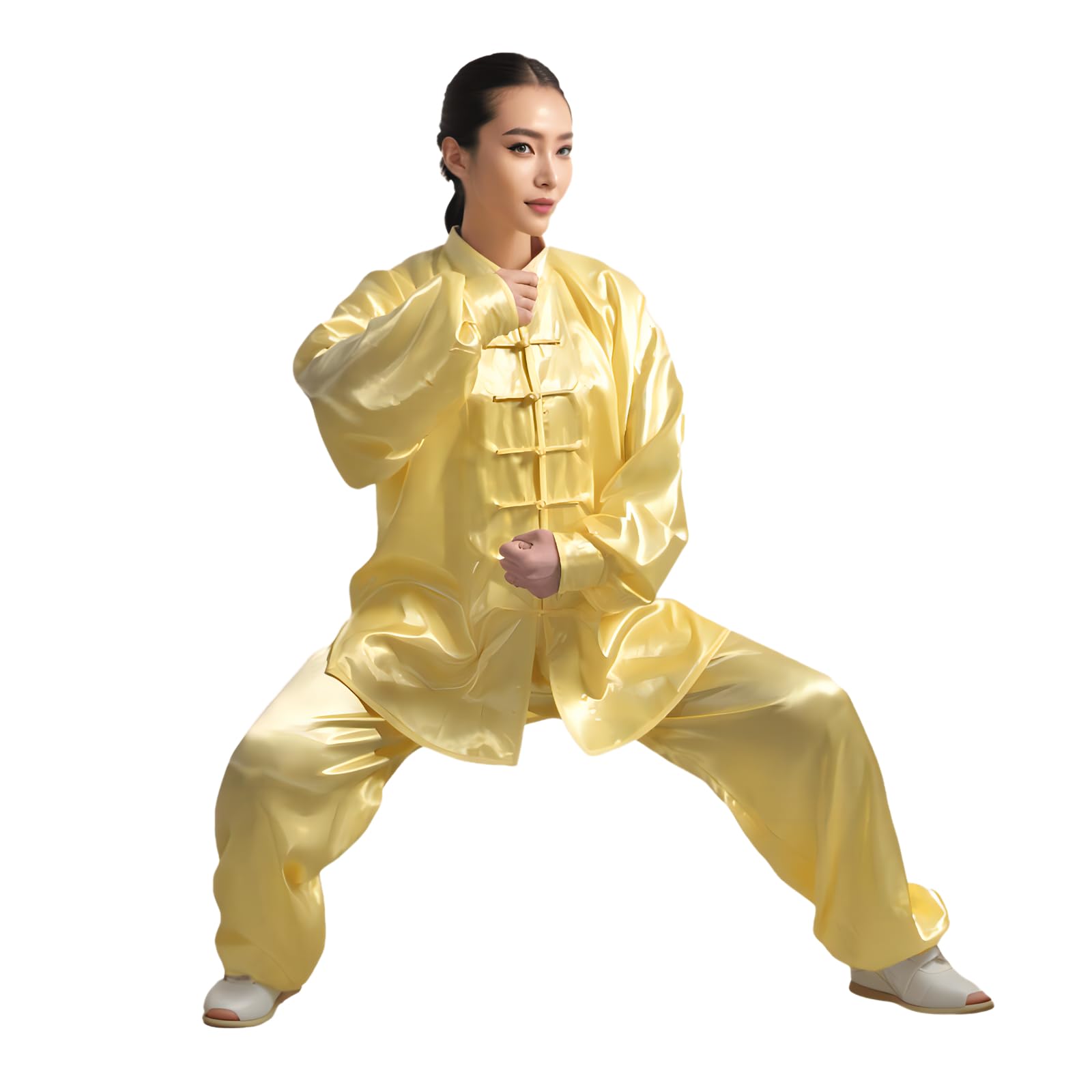 Andux Chinese Traditional Tai Chi Uniforms Kung Fu Clothing Unisex SS-TJF01