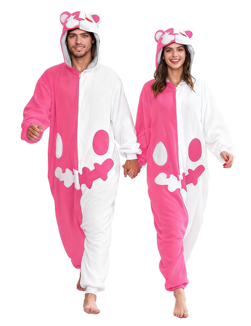 vavalad Adult Animal One-piece Pajamas Cosplay Animal Homewear Sleepwear Jumpsuit Costume for Women and Men-picture-49