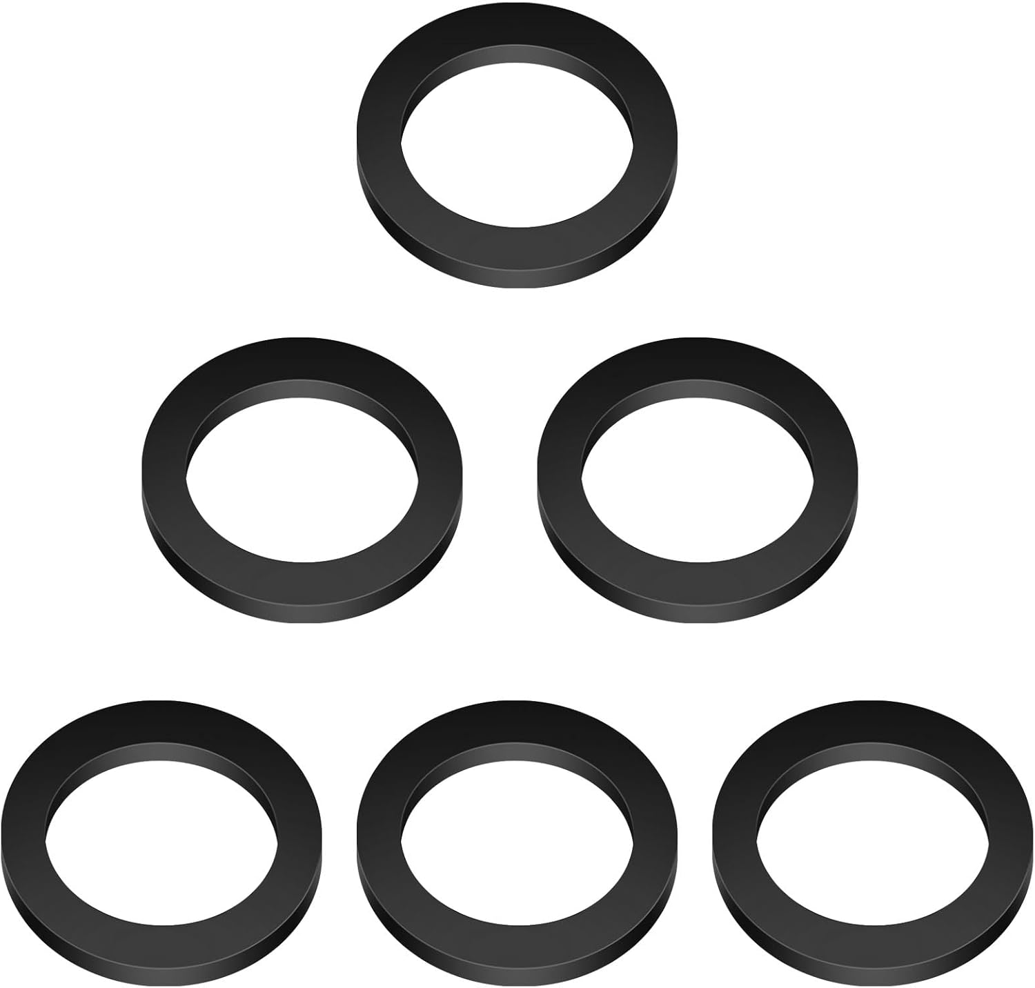 6 Pack 152636-00 Miter Saw Blade Adapter Ring (1" x 5/8") for Dewalt DW718, DWS780, DW704, DW705, 3660, 3680 12" Miter Saw, Replaces 45-88-0330