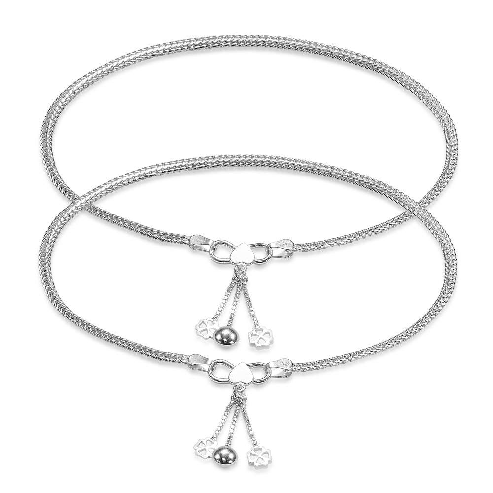 See full amazon price history chart for Silver Style 925 Sterling Silver Modern Modern Wedding Anklets for Women (Silver) Silver Style 925 Sterling Silver Modern Modern Wedding Anklets for Women (Silver) (B092625CQ9) Amazon Price History, Amazon Price Tracker