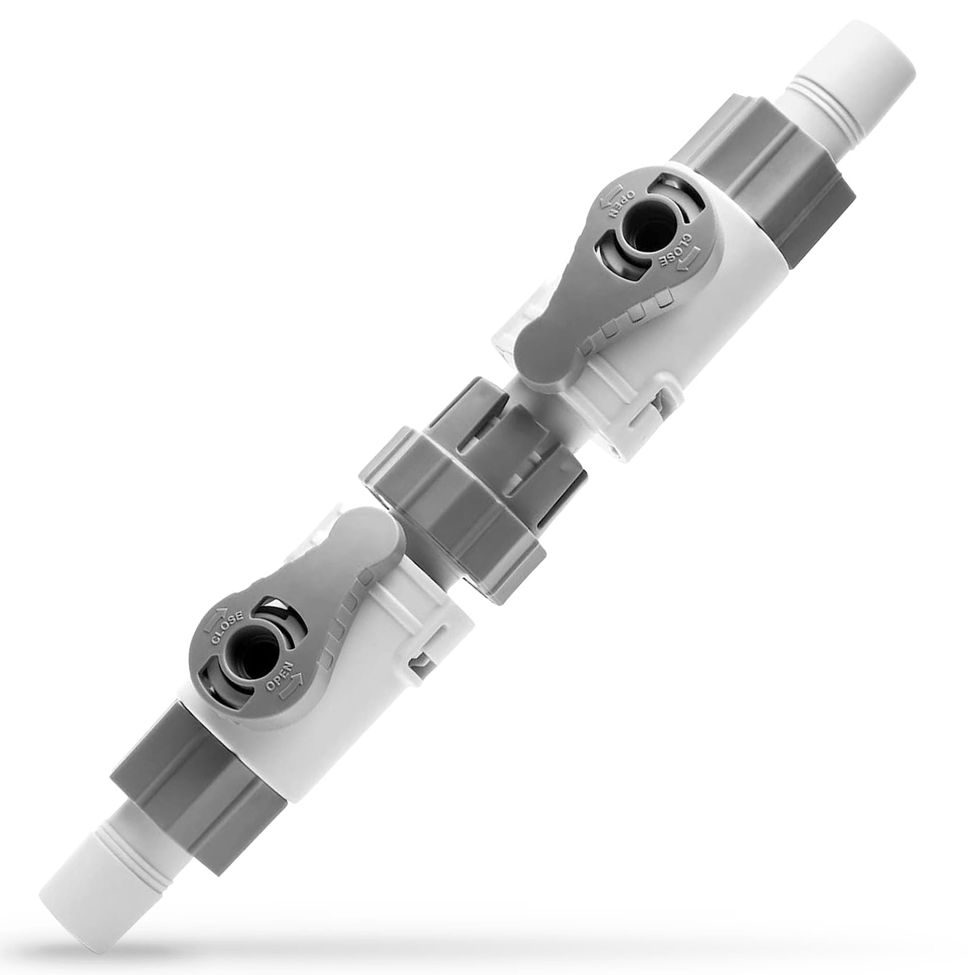 Ultum Nature Systems Delta Quick Release Double Tap Valve for Aquarium Canister Filters (1/2