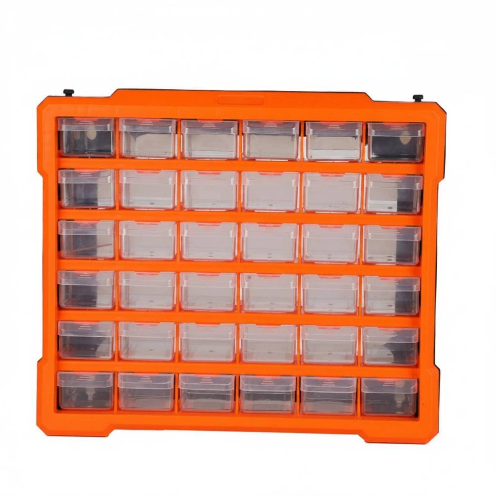 Cassettiera Porta Minuterie Resistente Organizzatore a Cassetti Compatto Scatola Portaoggetti per Artigiani, Banco da Lavoro