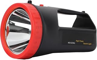 LED Spotlight, LED Flashlight US 110‑250V Charging Protection Portable for Cave Exploration