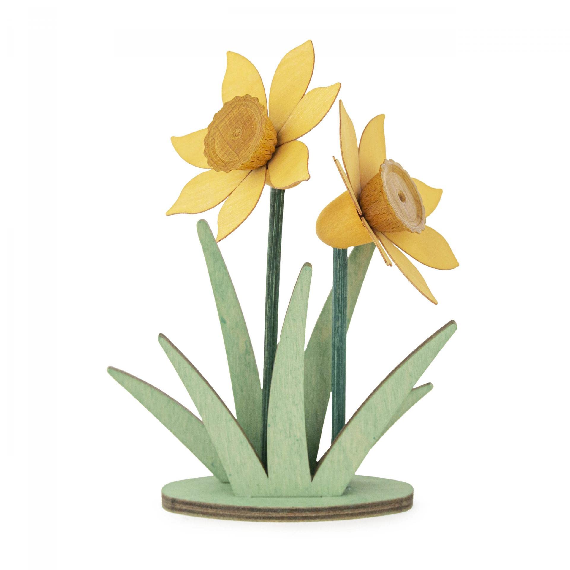 Accessoires de Pâques narcisse 11x13x3cm pour décoration de printemps