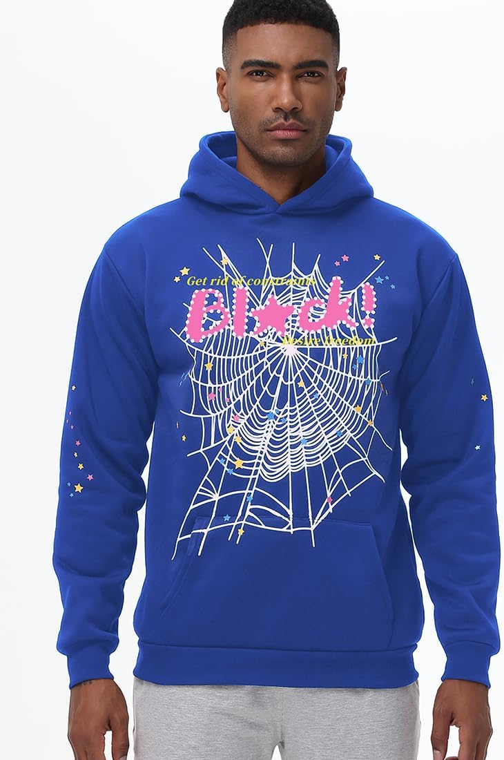 Unisex Hoodie Y2k Cobweb Spider Hoodie Graphic Sweatshirt Novelty Gift - Image 2