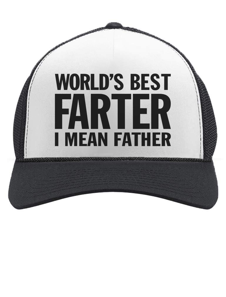 Tstars Funny Fathers Day Hat - Trucker Hat for Dad Papa or Grandpa Adjustable Snapback Mesh Cap Gift