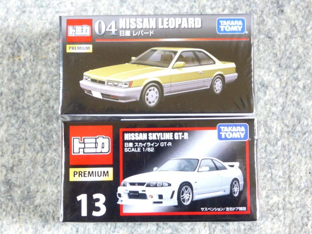 ど*ん様 トミカ　レパード ミニカーショップ ケンボックス トミカプレミアム日産レパード※箱少