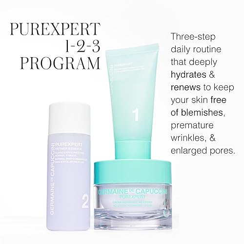 Miniatura 6 de Germaine de Capuccini Hidratante facial hidratante I Purexpert NoStress Crema hidratante I Crema facial equilibrante para piel normal, seca y