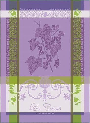 Miniatura 14 de Garnier Thiebaut Les Bles Safran - Toalla de cocina francesa (trigo azafrán), 22 x 30 pulgadas, algodón, jacquard Les Bles Safran